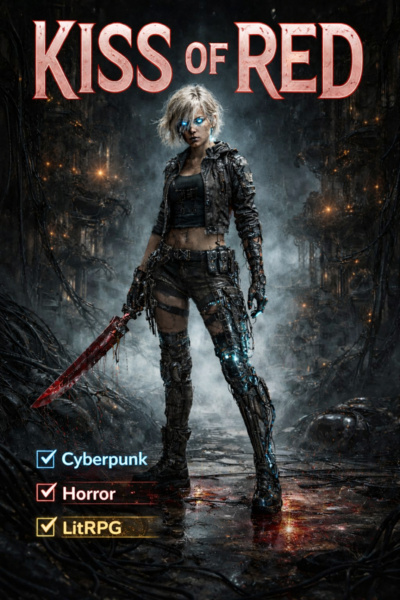 Kiss of Red: A Cyberpunk LitRPG