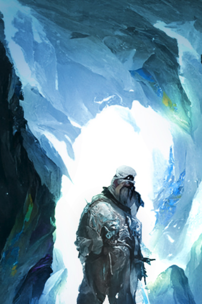 Man in white
