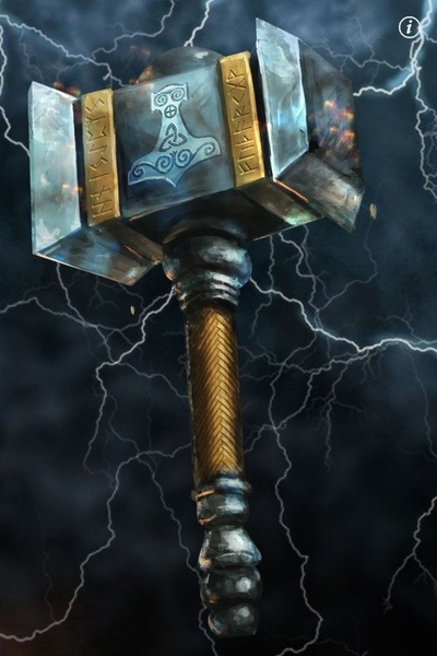 God of thunder thor with system